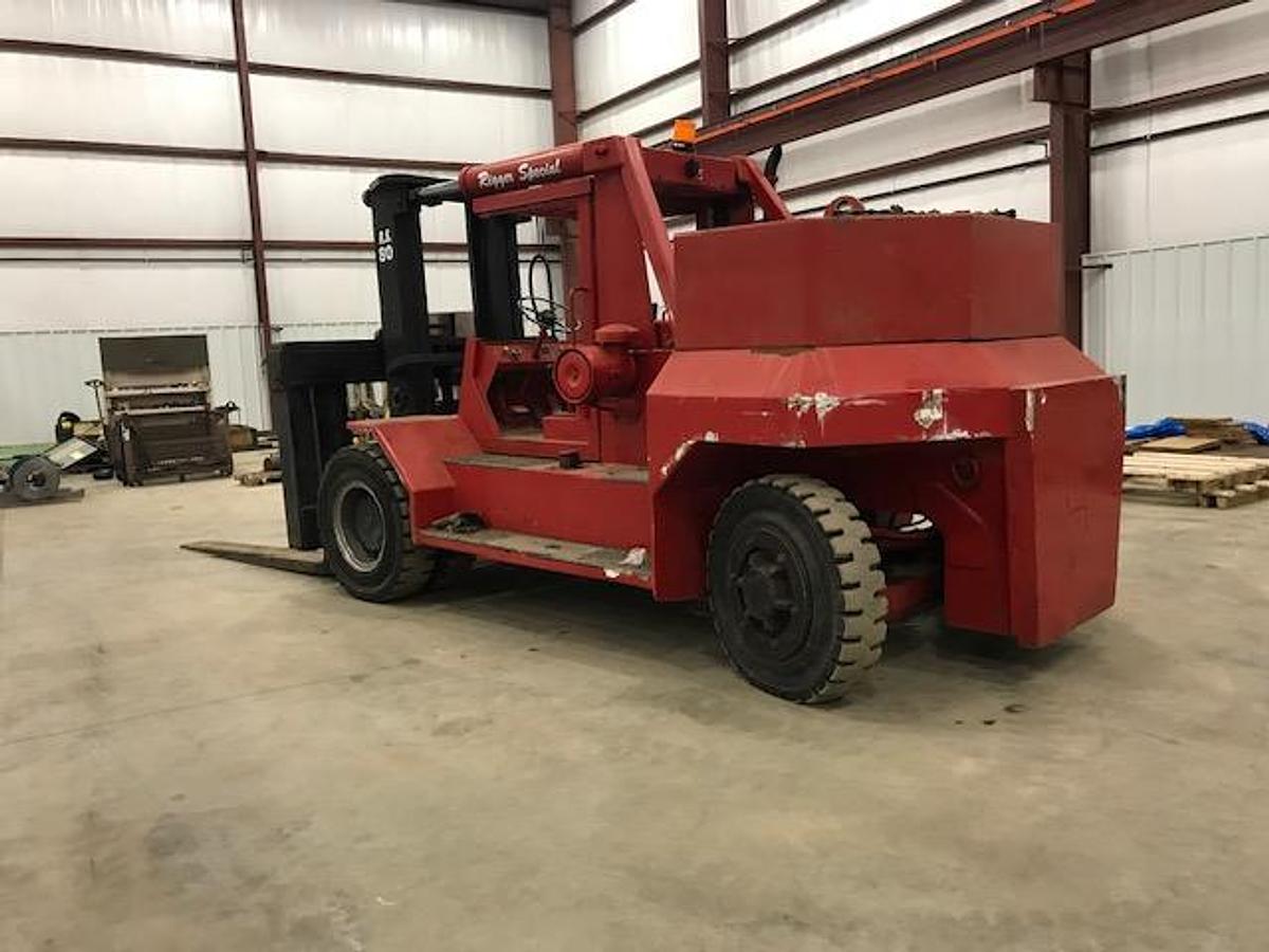 Used Bristal RS80 Forklift – 80,000 lb Capacity 24” Load Center – Diesel Engine – Automatic Transmission