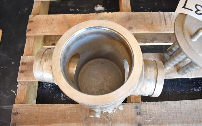 D'occasion USED 3" ERIEZ MAGNETICS JACKETED MAGNET TRAP, STAINLESS STEEL