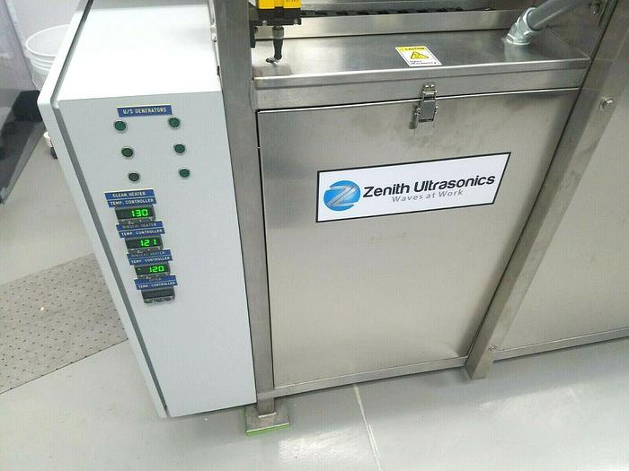 Used Zenith 2018 AUTOMATIC ULTRASONIC Spotless Parts Washer & ULPA Dryer WATCH VIDEO!