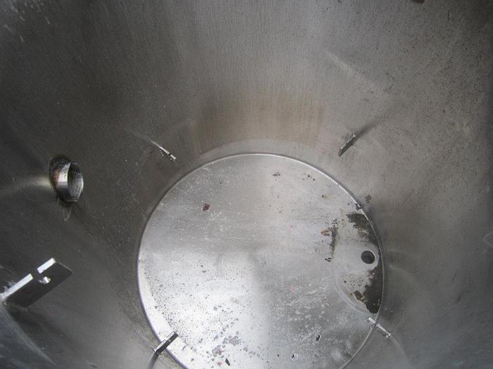 Used Tank, 75 Gallon, 316 Stainless Steel, 26" x 33", SB/HT #S739800