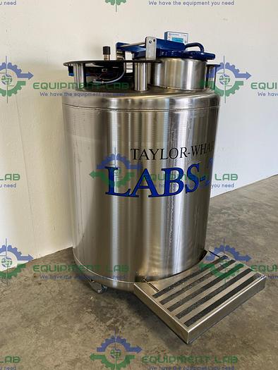 Used Taylor Wharton LABS20K LN2 Liquid Nitrogen Cryogenic Storage w/ Kryos Controller