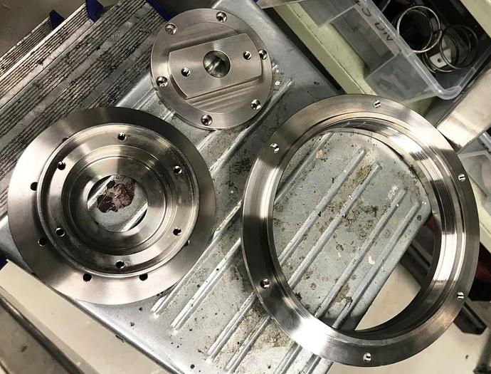 Used Alfa Laval CONTHERM 6×9, scrape heat exchanger, SS