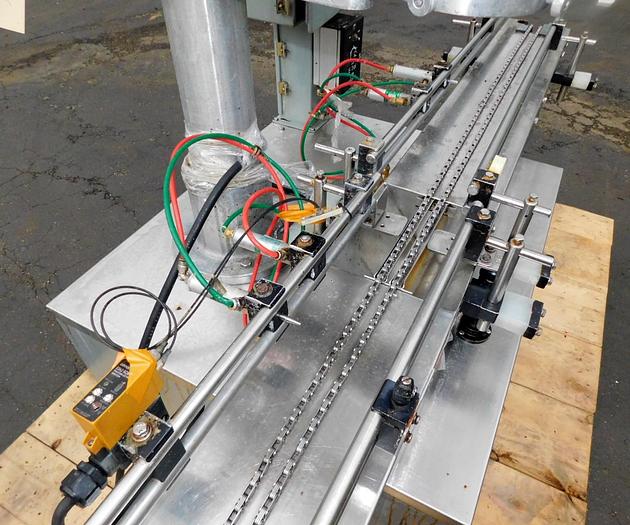 Used ALL-FILL CONVEYORIZED POWDER FILLER - MODEL B 400 (#9866)