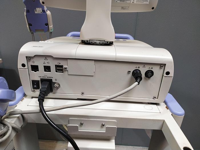 Gebraucht Nihon Kohden  ECG-1550K cardiofax V EKG Gerät inkl. 10-adrige EKG-Kabel