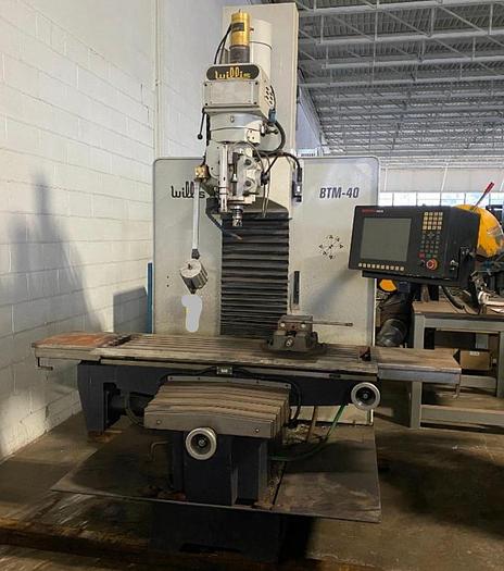 Used Willis BTM40 CNC Bed Type Milling Machine w/Anilam 3000M Controller