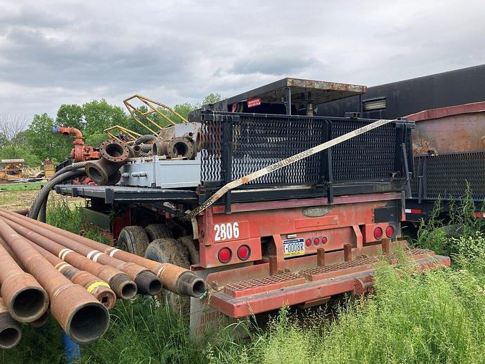 Used 2000 Fontaine HFTW-5-10045FK Flatbed Trailer