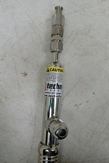 Used Technifab Products Cryogenics Transfer Hose with Stinger