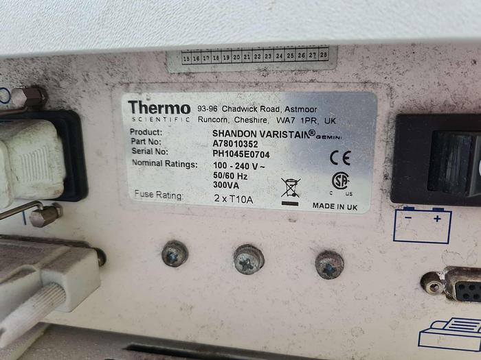 Used Thermo Scientific Shandon Varistain Gemini Slide Stainer
