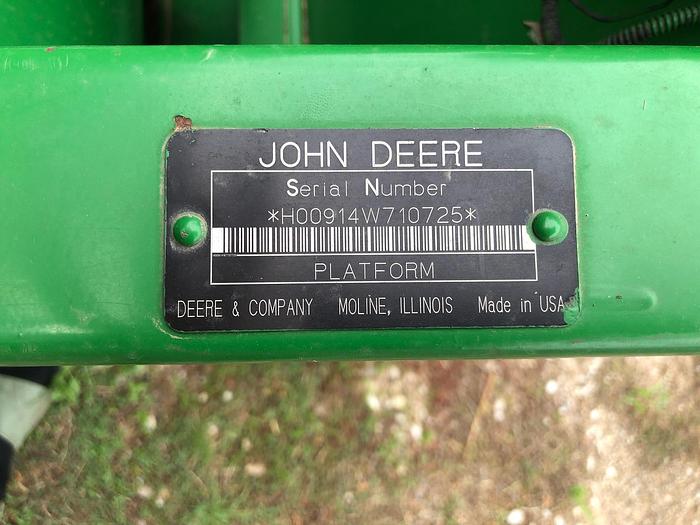 Used 2005 John Deere 914P Pickup Header