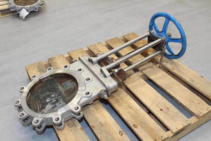Used True Line 14" Hand Operated Knife Gate Valve #43967