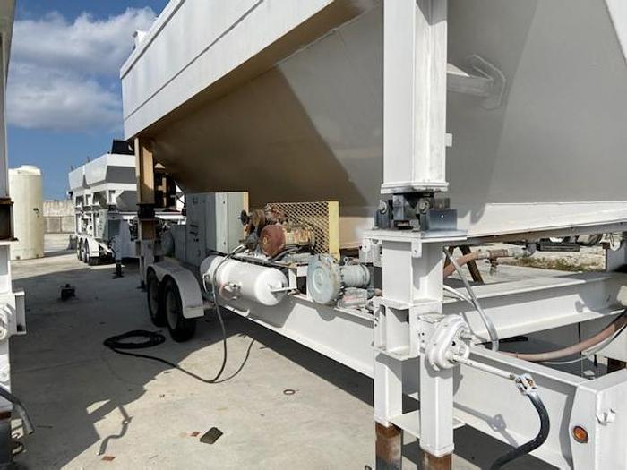 Used Portable Port-A-Pour Silo and Cement Batcher