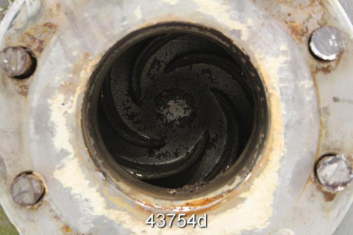 Used Goulds 3196 3x4x10 Pump, Stainless Steel Casing #43754