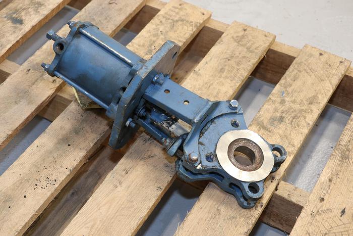 Used Dezurik 2" Air Operated Knife Gate Valve #44144