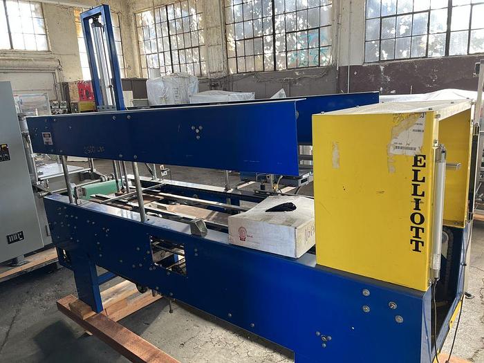 Used Case Sealer, Elliott, Mdl 74-IMPACT, Nordson PROBLUE10 #S744875