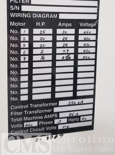 Used 2006 Timesavers 2300 Series Planer Sander