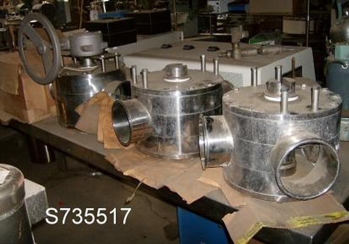 Used Valve, Diverter, 6", S/st, Sani, 3-way (3) #S735517