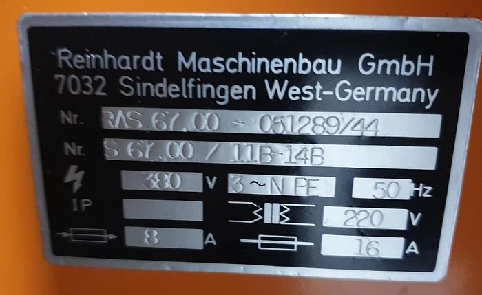 Gebraucht Schwenkbiegemaschine RAS 67.40