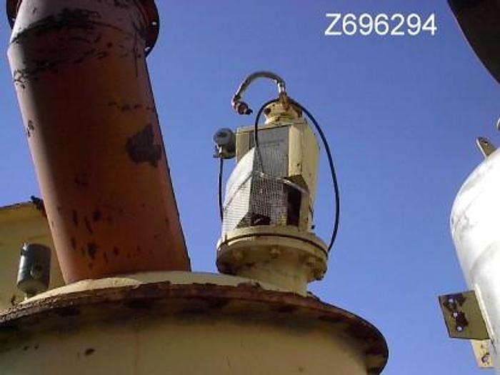 Used Tank, 500 Gallon, C/st, 4' X 5', Agit, Dish Heads, #Z696294