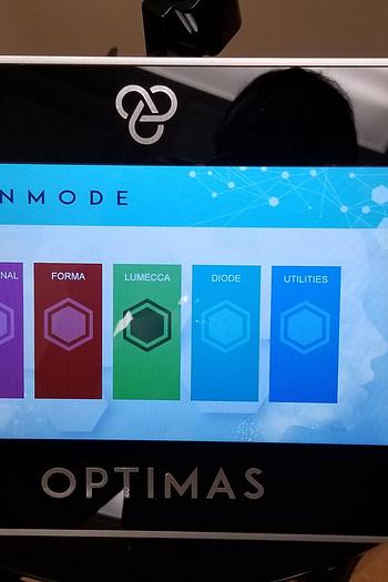Used 2019 InMode Optimas w/ Lumecca (515, 580), Diolaze XL(810), Forma, Morpheus 8