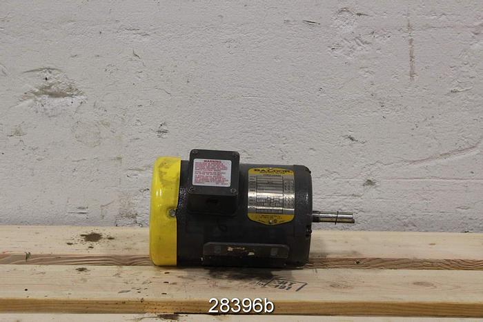 Used Baldor Baldor Ac Motor. 1/2 Hp, #28396