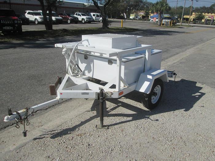 Used Portable Radar Speed Indicator Trailer