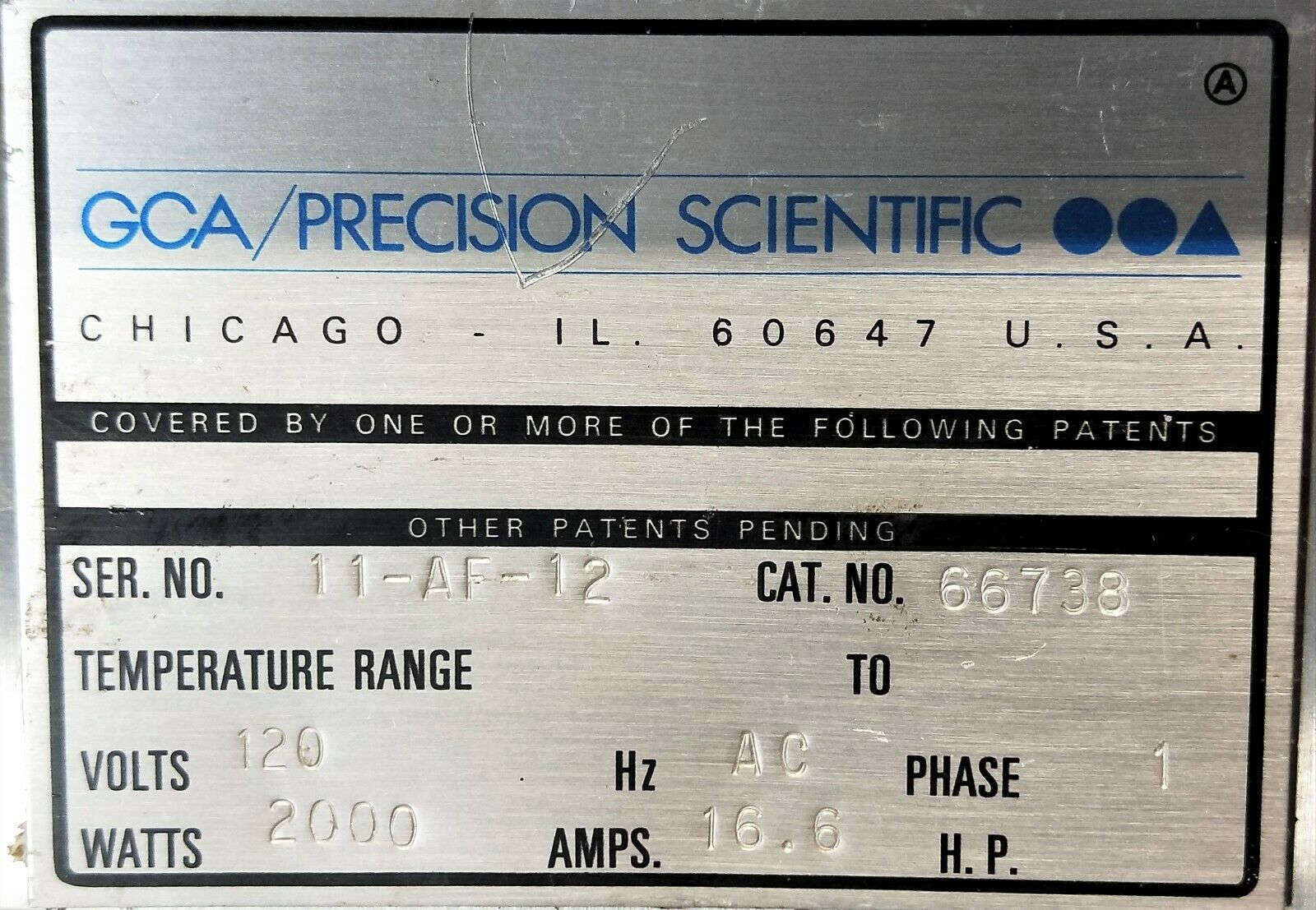 Used Precision Scientific 66738 Concentric Ring Bath