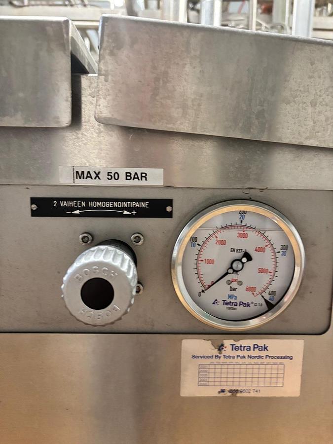 Used Refurbished Tetra Pak® Tetra Therm Aseptic VTIS UHT/ESL Processing System 2000 LPh
