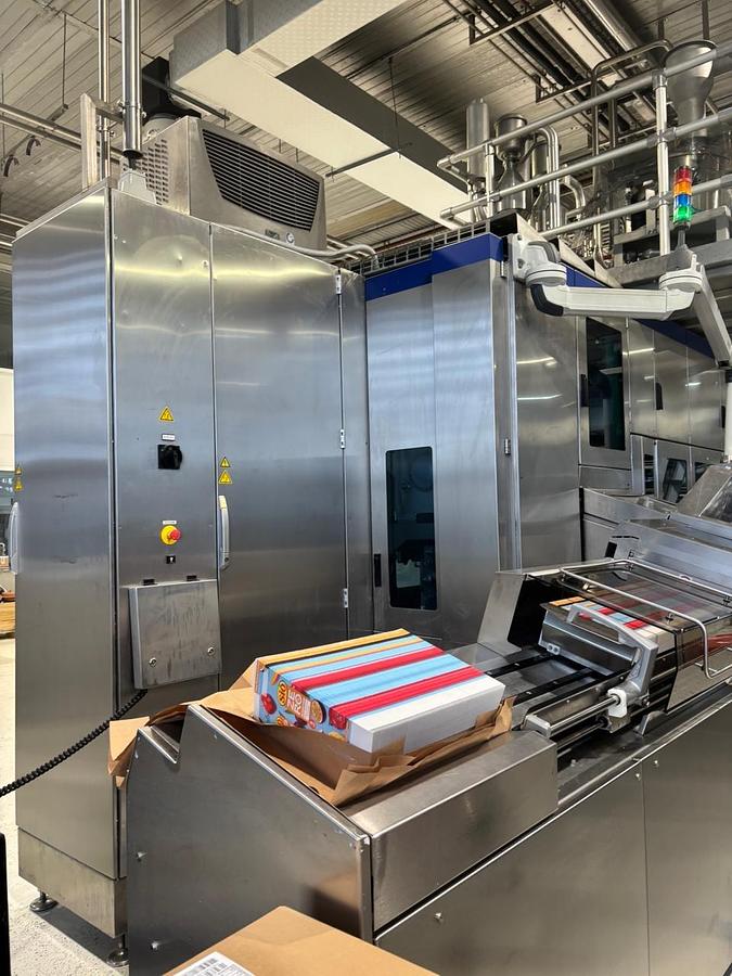 Used USED ESL TETRA REX FILLING AND CAPPING COMPLETE LINE FOR SALE FOR LONG LIFE FRUIT JUICES YEAR 2016
