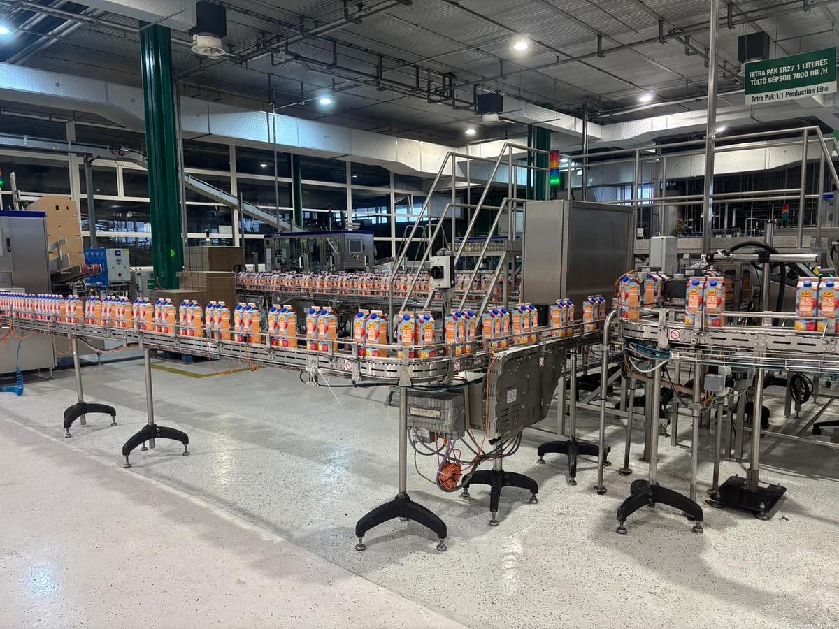 Used 2016 TETRA REX ASEPTIC FILLING AND CAPPING COMPLETE LINE (GABLE TOP FILLING AND CAPPING)