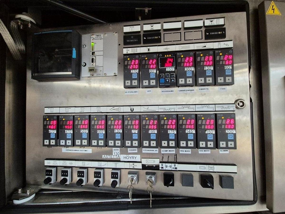 Used 1999 Tetra Pak TBA 19 250ml Prisma Filling Line