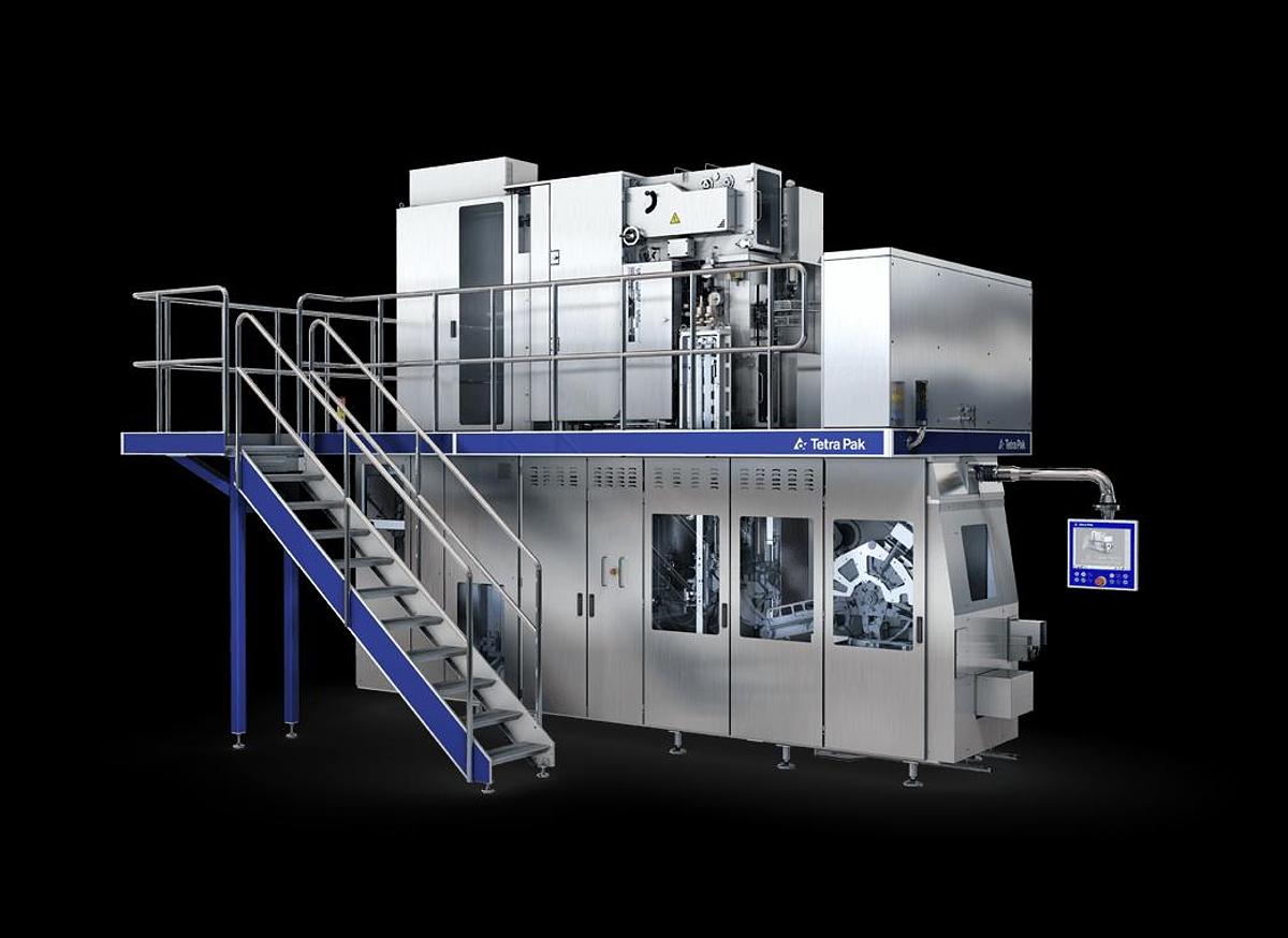 Used USED TETRA PAK TBA 8 1000ML SLIM FILLING LINE FOR SALE  120v and 2006