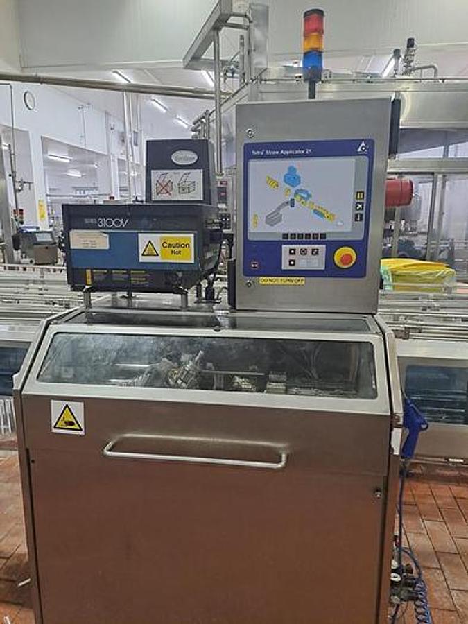 Used 2003 TETRA PAK TB 19 250ML BASE 20V FILLING LINE