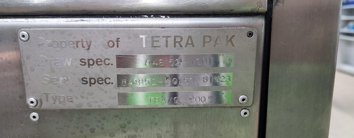 Used 1996 & 2015  Tetra Pak TBA 9 200ml Slim
