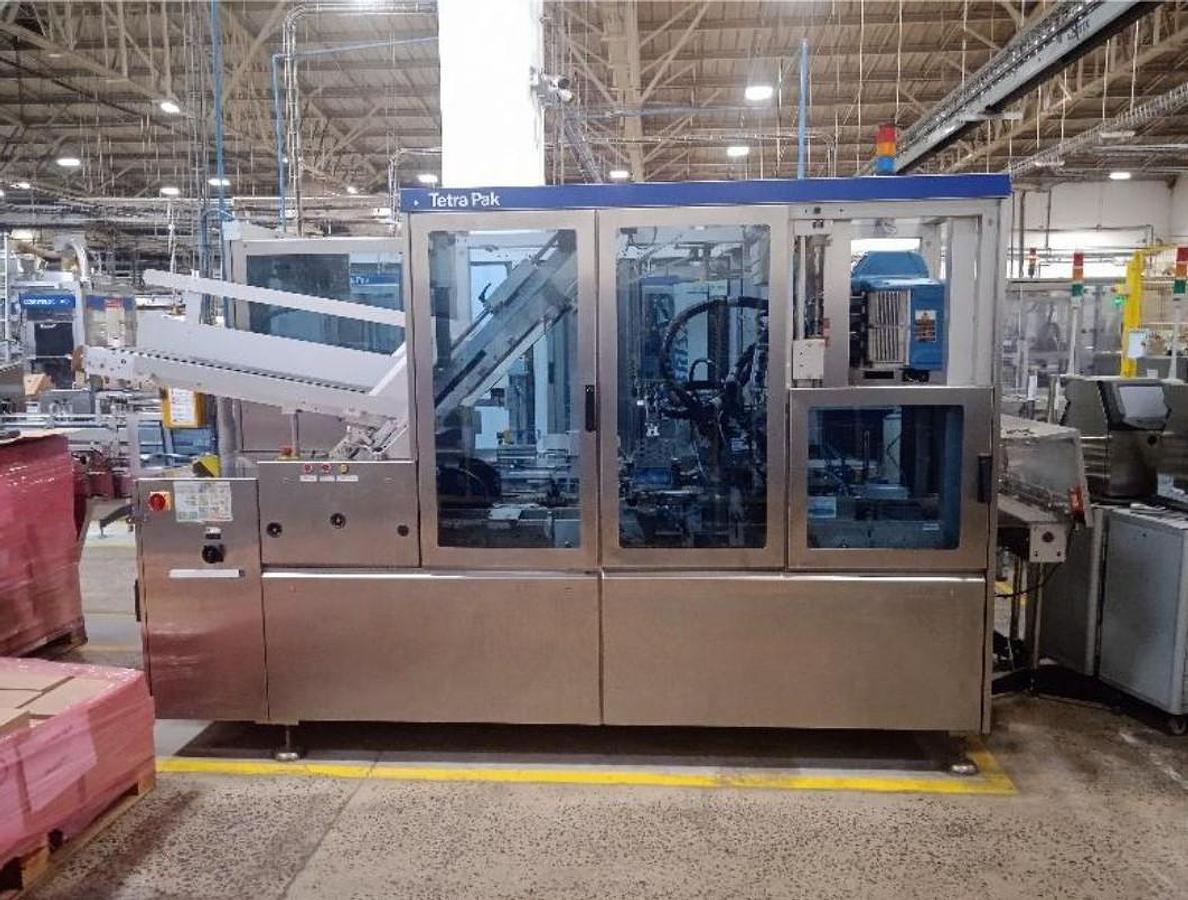 Used USED TETRA PAK A3 FLEX 200ML SLIM COMPLETE FILLING LINE FOR SALE VERSION 150V YEAR 2008