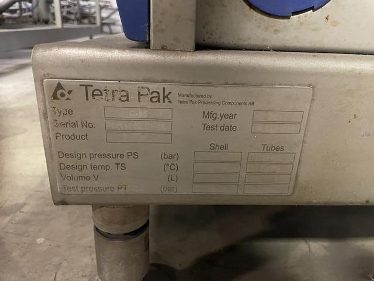 Used 2011 Tetra Pak UHT Plants