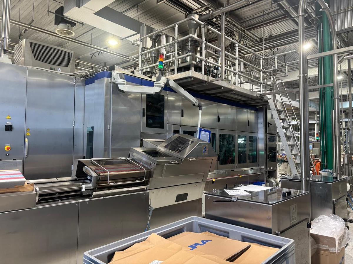 Used 2016 TETRA REX ASEPTIC FILLING AND CAPPING COMPLETE LINE (GABLE TOP FILLING AND CAPPING)