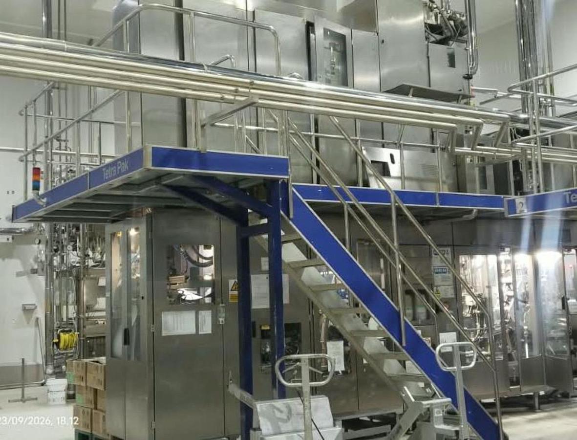 Used 2007 TETRA PAK A3 Flex 1000ml Slim Complete Filling Line