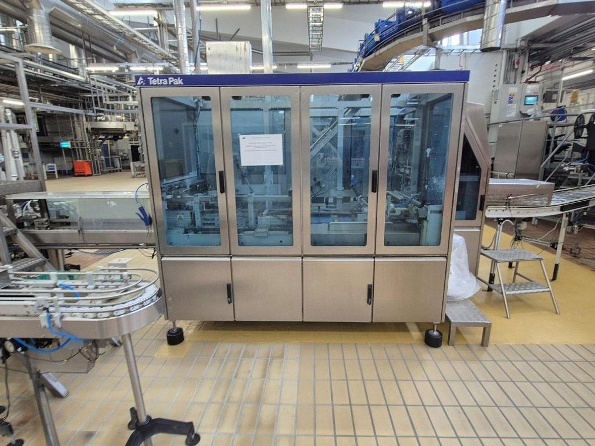 Used 1999 Tetra Pak TBA 19 250ml Prisma Filling Line