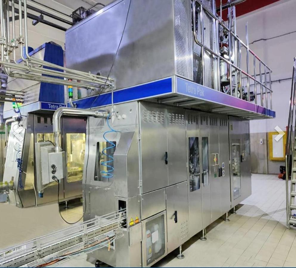 Used USED TETRA PAK A3 COMPACT FLEX 330ML PRISMA FILLING LINE WITH DREAM CAP APPLICATOR 2012