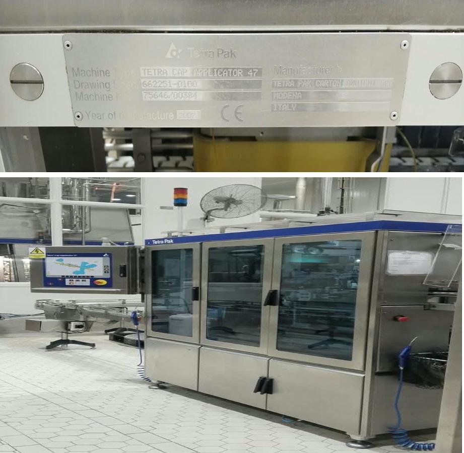 Used 2007 TETRA PAK A3 Flex 1000ml Slim Complete Filling Line