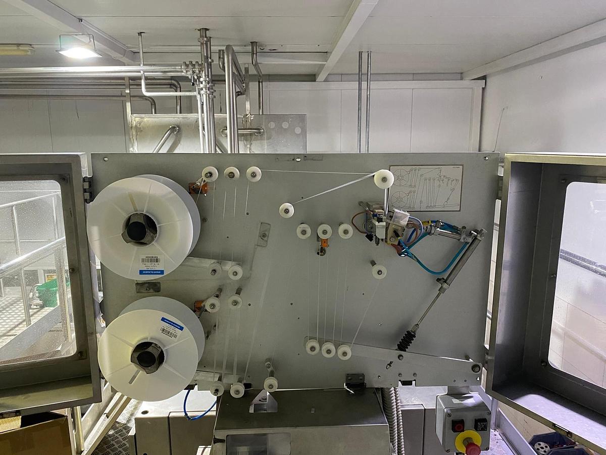 Used USED TETRA PAK TBA 19 200ML SLIM 20V COMPLETE FILLING LINE FOR SALE YEAR 2006