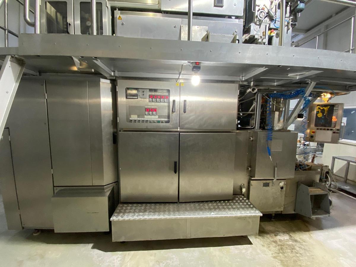 Used USED TETRA PAK TPA 19 200ML PRISMA COMPLETE FILLING LINE FOR SALE YEAR 2002