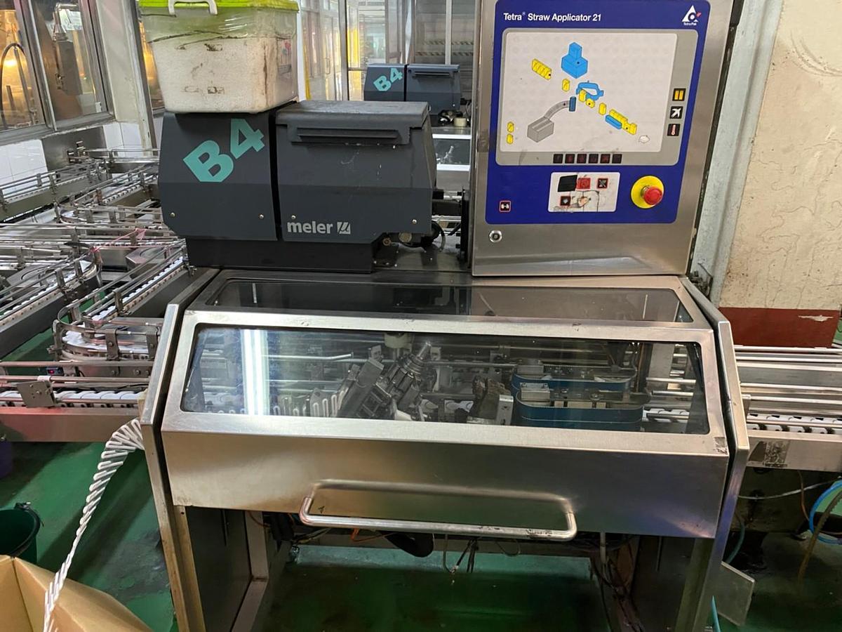 Used USED TETRA PAK TBA 19 250ML BASE 20v FILLING LINE
