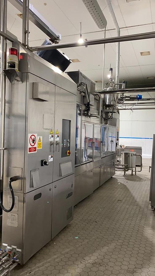 Used GABLE TOP COLD FILLING AND CAPPING MACHINE FOR SALE