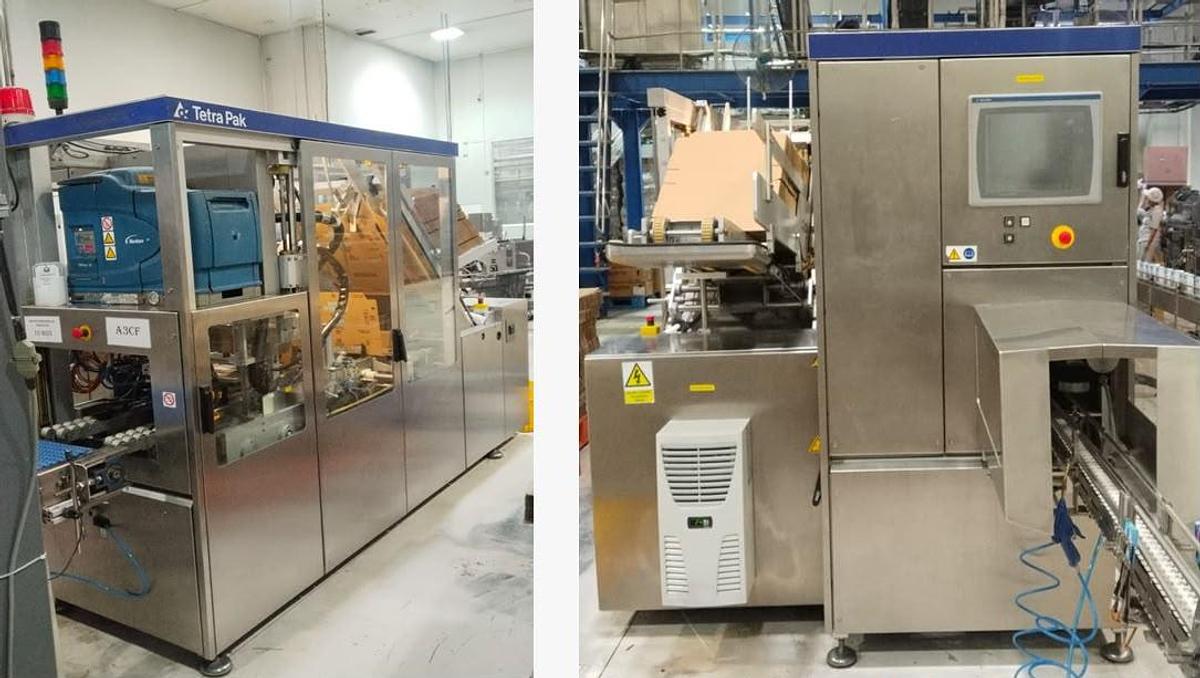 Used Used Tetra Pak A3 Compact Flex Filling Line – For Sale