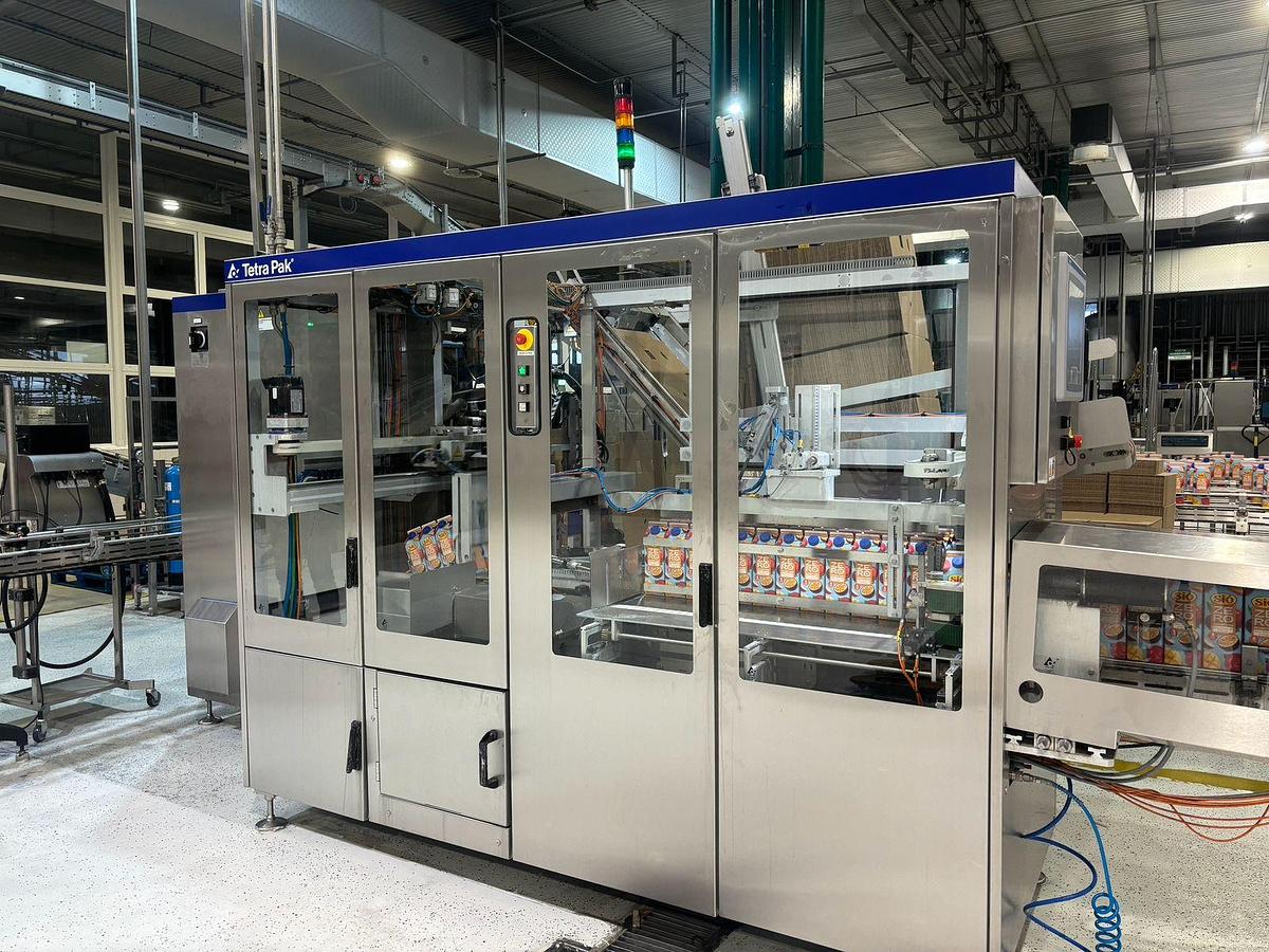 Used USED ESL TETRA REX FILLING AND CAPPING COMPLETE LINE FOR SALE FOR LONG LIFE FRUIT JUICES YEAR 2016