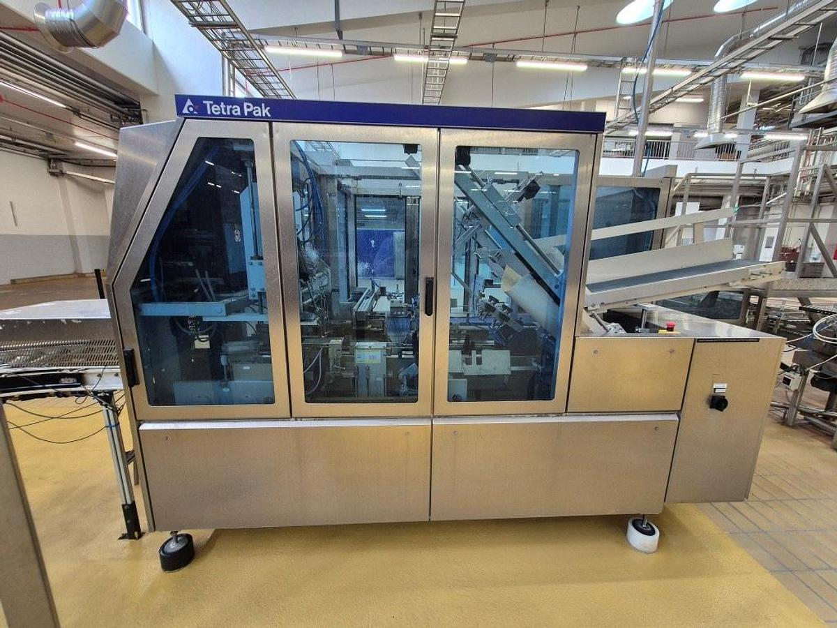 Used 1999 Tetra Pak TBA 19 250ml Prisma Filling Line