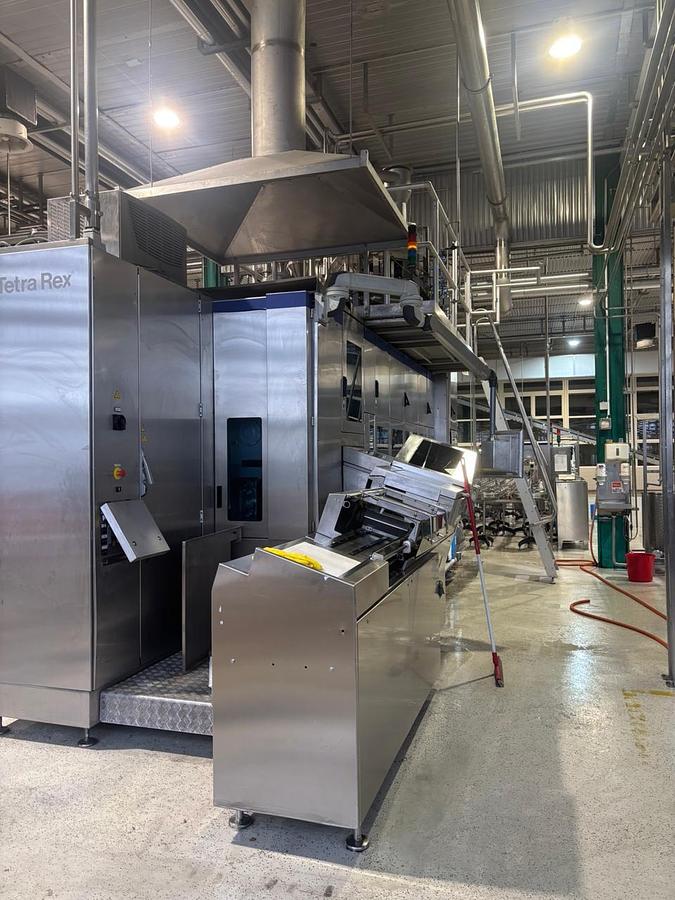 Used 2016 TETRA REX ASEPTIC FILLING AND CAPPING COMPLETE LINE (GABLE TOP FILLING AND CAPPING)