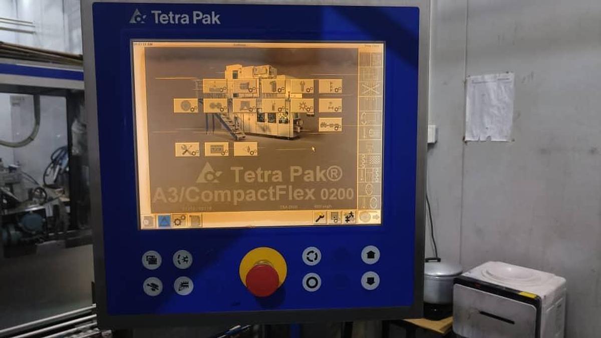 Used USED TETRA PAK A3 COMPACT FLEX 250ML BASE FILLING LINE FOR SALE