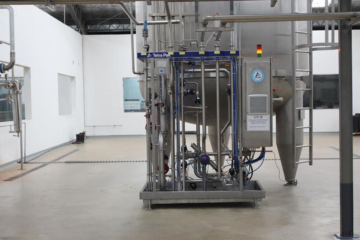 Used COMPLETE TETRA PAK UHT PLANT WITH TWO ASEPTIC FILLING LINES FOR SALE